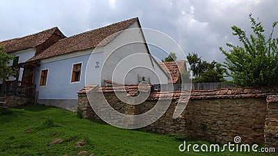 Viscri village Stock Photo