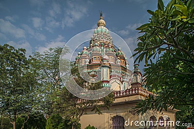 Vishnu Temple at Parvati Hill 17th Century. This temple holds a magnificent idol Lord Editorial Stock Photo