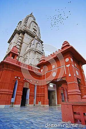 Vishwanath Shiva Temple Stock Photo