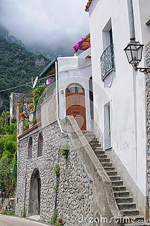 Vision on the Amalfi coast Stock Photo