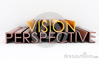 Vision perspective Stock Photo