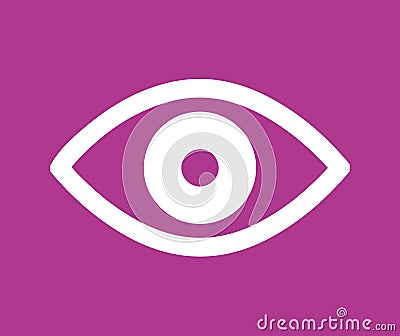Vision Theme Icon Design Vector Illustration