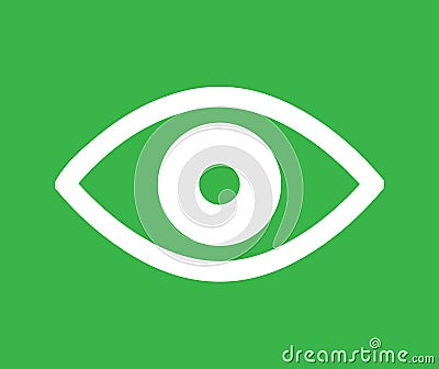 Vision Theme Logo Concept Vector Illustration