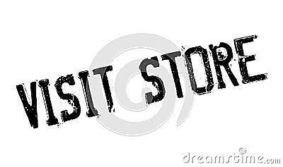 Visit Store rubber stamp Vector Illustration