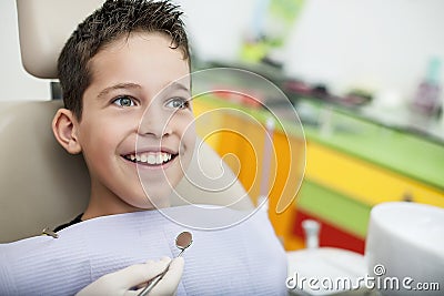 Visit to dentist Stock Photo