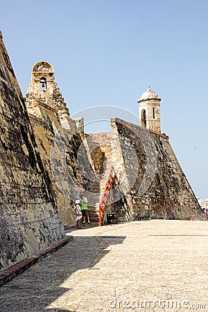 Visiting castle Editorial Stock Photo