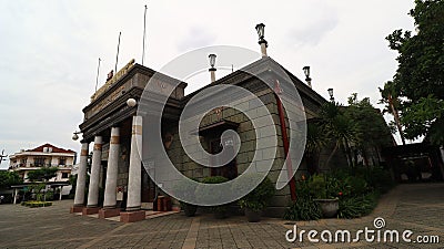 Visitor activities, and contents at the Sampoerna Museum, Editorial Stock Photo