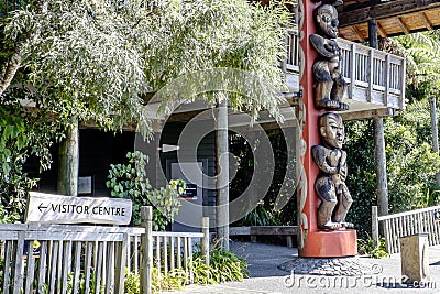 The Arataki Visitor Centre in Auckland New Zealand Editorial Stock Photo
