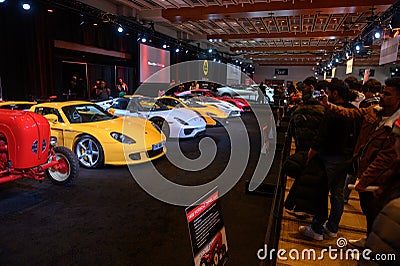 Visitors during the Canadian International AutoShow 2024 Editorial Stock Photo
