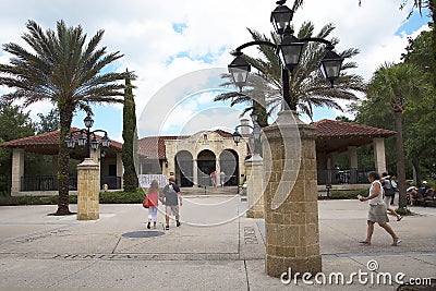 Visitors Centre in St Augustine Florida USA Editorial Stock Photo