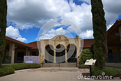 Visitors Centre in St Augustine Florida USA Editorial Stock Photo