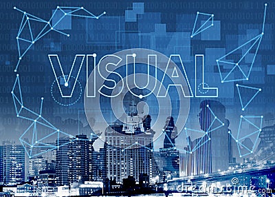 Visual Innovation Creative Thinking Visibility Concept Stock Photo