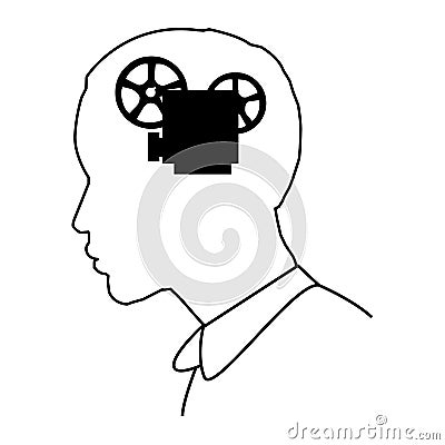 Visual memory Stock Photo