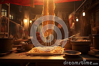 Visual narratives of the Chinese New Year Stock Photo