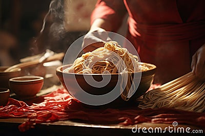 Visual narratives of the Chinese New Year Stock Photo