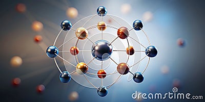 Visualizing Borons Atomic Structure A Detailed Silhouette of Element 5 on the Periodic Table Exploring its Electron Stock Photo