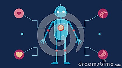 Visualizing Progress An animatedstyle representation of a nanobot navigating through various human body systems e.g Stock Photo