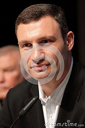 Vitali Klitschko Editorial Stock Photo