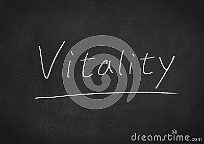 Vitality Stock Photo