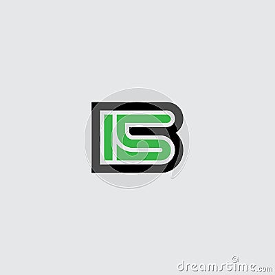 Vitamin B15 - visual concept. Letter B and number 15 - logotype. 15B - design element or icon Vector Illustration