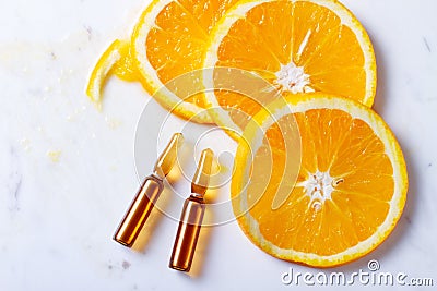 Vitamin C concept Stock Photo