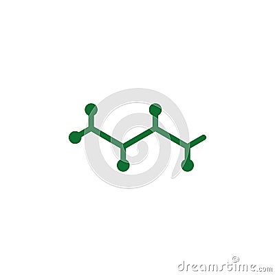 Vitamin, formula green icon. Element of vitamin icon. Thin line icon for website design and development, app development. Premium Stock Photo