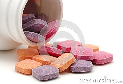 Vitamins Stock Photo