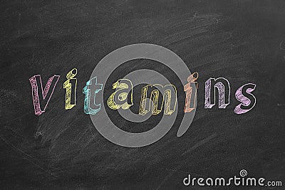 Vitamins Stock Photo