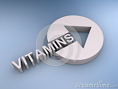 Vitamins illustration Cartoon Illustration