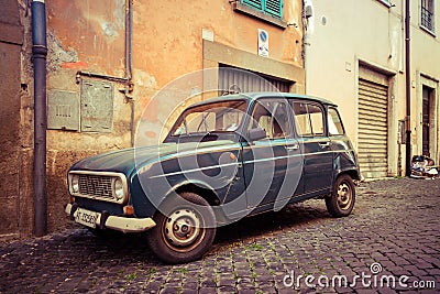 Renault R4 Editorial Stock Photo