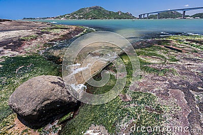 Vitoria Ilha do Boi Stock Photo