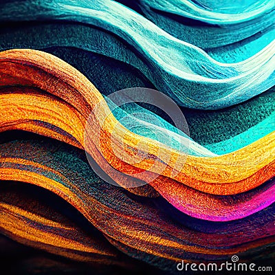 Vivid Colorful Texture Close-Up Stock Photo