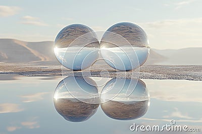 Harmonious Balance Stock Photo