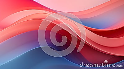 Vivid rainbow colours abstract background. Colorful smooth waving silk textured wallpaper Stock Photo