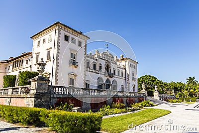 Vizcaya Museum and Gardens in Miami, Florida Stock Photo