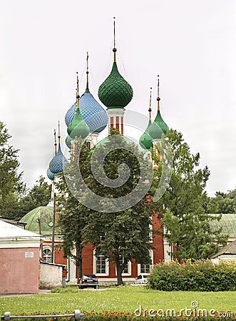 Vladimir church in Pereslavl-Zalessky. Yaroslavl Oblast. Russia Stock Photo