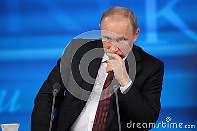 Vladimir Putin Editorial Stock Photo