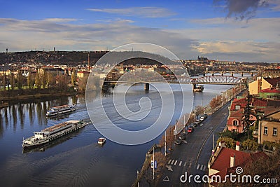 Vltava Stock Photo