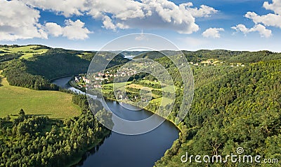 Vltava River Stock Photo