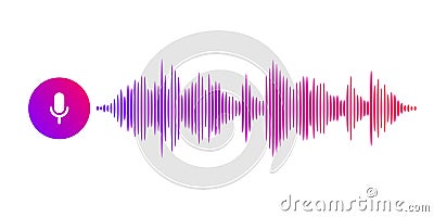 Voice message bubble, audio chat or messenger interface, vector UI UX. Voice message bubbles, chat audio record play records for Vector Illustration