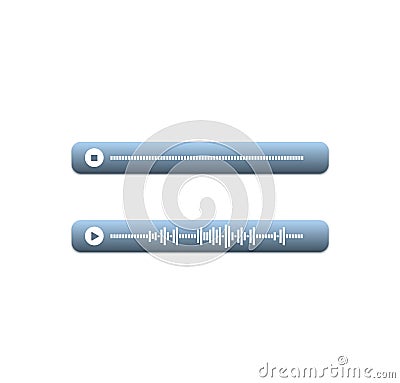 Voice message vector Vector Illustration