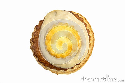 Vol au vent on a white background Stock Photo