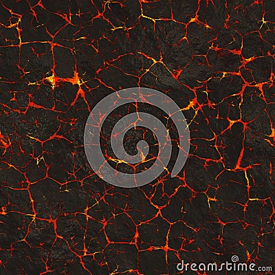 Volcanic lava Stock Photo