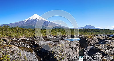 Volcano Osorno, Chile Stock Photo