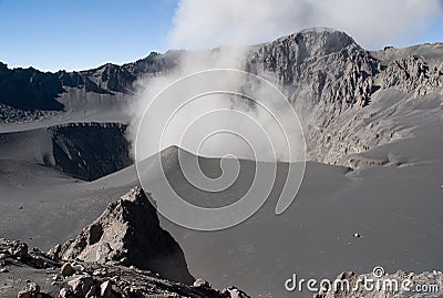 Volcano Ubinas Stock Photo