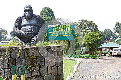 Volcanoes National Park headquarters Editorial Stock Photo