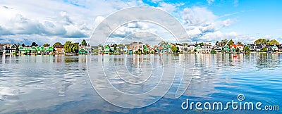 Volendam village in the Netherlands Stock Photo