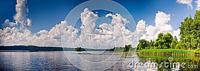 Volga-river Stock Photo