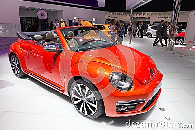 Volkswagen Beetle Cabrio Wave Editorial Stock Photo