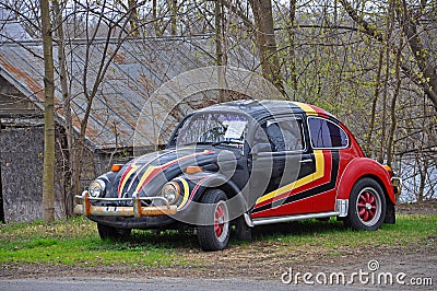 1974 Volkswagen Beetle, New York, USA Editorial Stock Photo